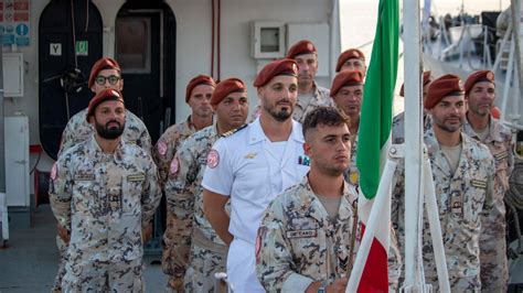 Cerimonia Di Avvicendamento A Bordo Dei Pattugliatori Costieri Ambito