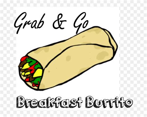 Burrito clipart breakfast burrito, Burrito breakfast burrito ...