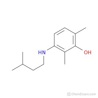 Dimethyl Methylbutyl Amino Phenol Structure C H No Over