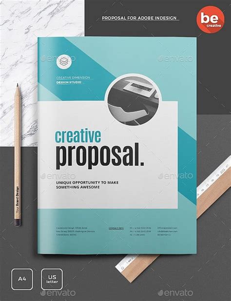 21 Contoh Cover Proposal Desain Keren Dan Unik Sebagai Inspirasi