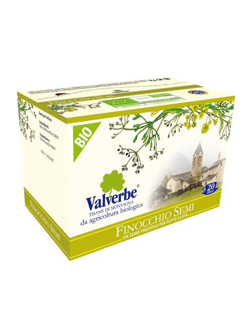 Infuso Finocchio Bio Valverbe G Filtri Arcobalenofood