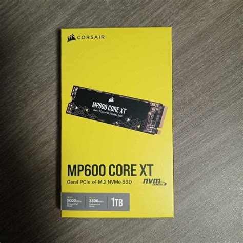 Corsair Mp600 Core Xt 1tb Gen4 Pcie X4 Nvme M2 Ssd Shopee Philippines