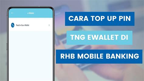 Cara Beli Nombor Reload Pin Tng Atau Top Up Baki Duit Touch N Go