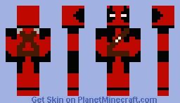 Deadpool Minecraft Skin