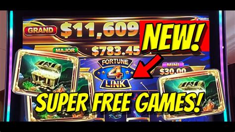 New Slot Fortune 4 Link Huge Super Free Games Bonus Win On Max Bet