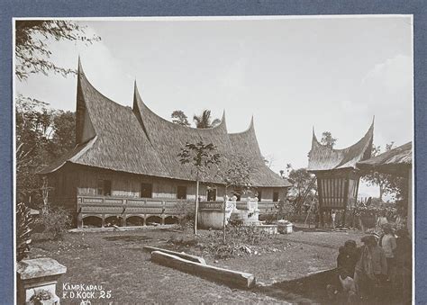 Gambar Lukisan Rumah Adat Minangkabau Jual Lukisan Rumah Gadang