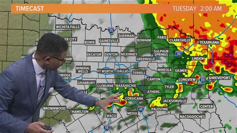 DFW weather: Here are the main storm threats Monday night for North Texas | wfaa.com