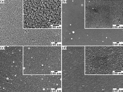 FESEM Images Showing The Top View Of The Large Area Array Of A