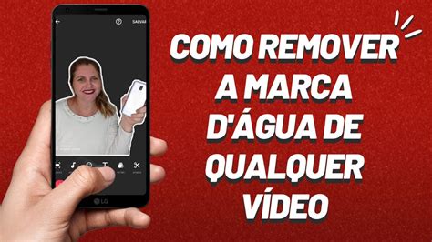 Como Remover Marca D Gua De Qualquer V Deo Editado Inshot Youtube