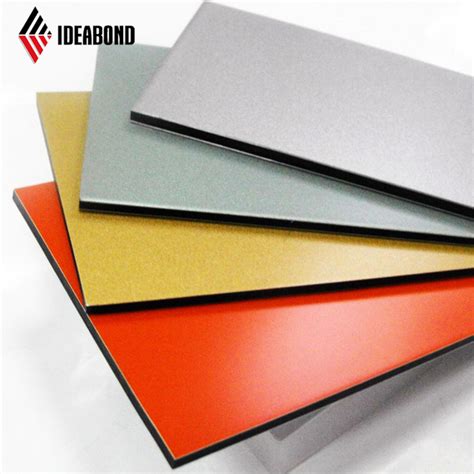 IDEABOND PPG Pvdf Coating Aluminum Composite Panel Color Card Outdoor