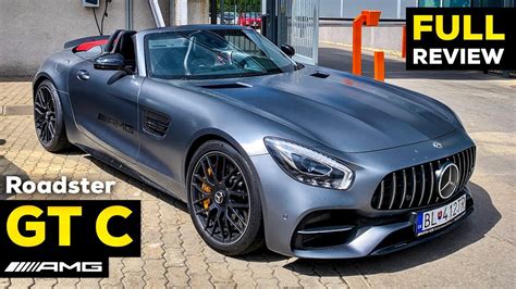 Mercedes Amg Gt C Roadster V Full Review Brutal Sound Interior