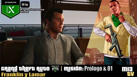 GTA V E E Xbox Series X Campaña En Español Prólogo Misión 1