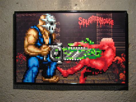 Perler Splatterhouse By Dlugo1975 On Deviantart