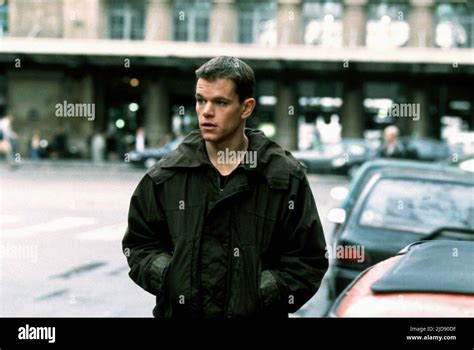 MATT DAMON, THE BOURNE IDENTITY, 2002 Stock Photo - Alamy