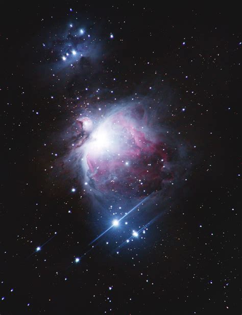 Orion Nebula Rastrophotography