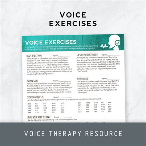 Voice Exercises – Therapy Insights