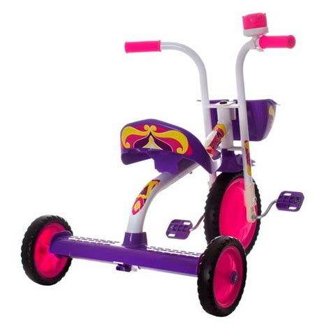 Triciclo Bicicleta Rodas Infantil Protork Motoca Cores Roxo