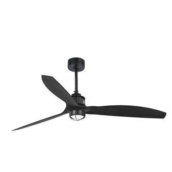 Ventilateur De Plafond Faro Just Led Noir Mat Avec Moteur Cc Smart