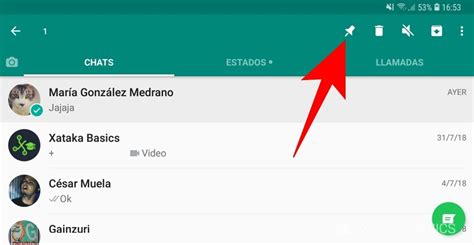 C Mo Fijar Conversaciones En Whatsapp