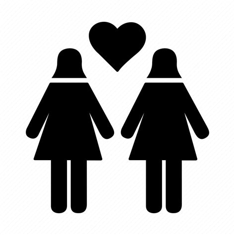 Marriage Love Girls Lgbt Lesbian Women Lovers Icon Download On