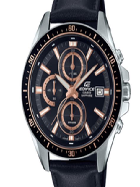 Buy Casio Edifice Men Black Analogue Chronograph Watch Ex484 Watches For Men 11094846 Myntra