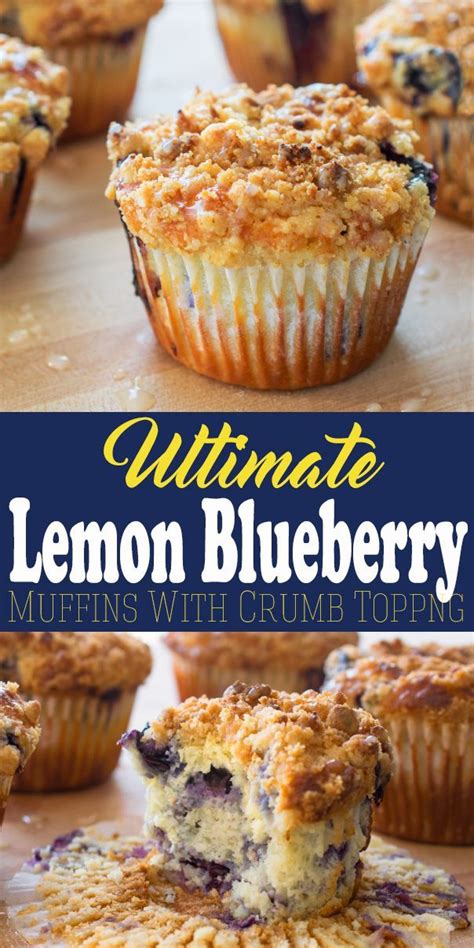 Ultimate Lemon Blueberry Muffins Recipe