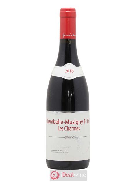 Buy Chambolle Musigny 1er Cru Les Charmes Gérard Mugneret 2016 lot 2089