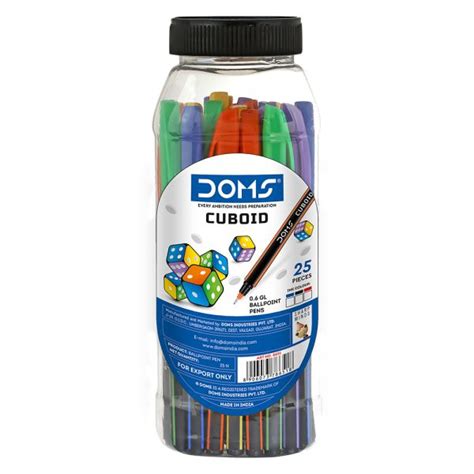 Doms Proxima Ball Pen Blue Pcs Jar Doms