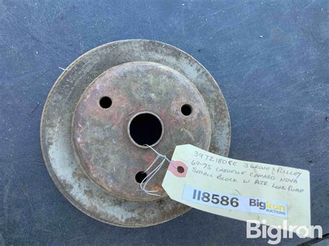 Chevrolet Groove Pulley Bigiron Auctions