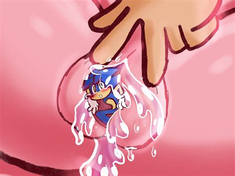 Rule 34 Amy Rose Anthro Giantess Insertion Larger Female Macro Micro Pink Fur Pussy Pussy