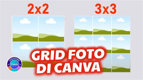 Cara Membuat Foto Grid Di Canva Untuk Pemula Youtube