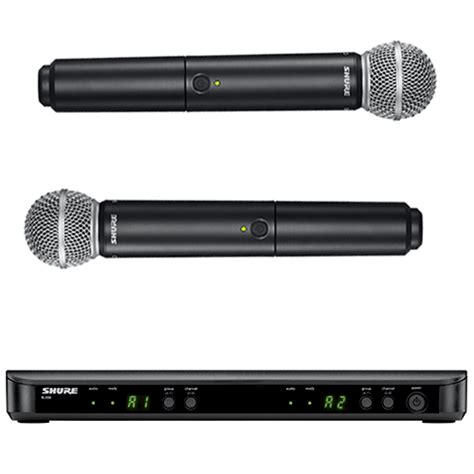 Shure Blx R Sm Wireless Microphone System With Blx R Rack Mount