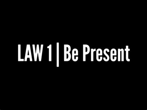 44 Laws Of Peace LAW 1 YouTube