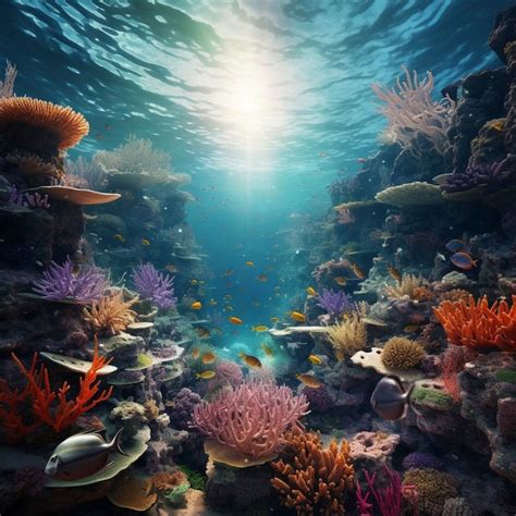 Premium Ai Image Ai Underwater World Ocean Beautiful