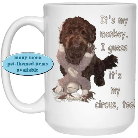 A Havanese Dog And Toy Monkey On A Coffetea Mug Funny Havanese Dog Meme