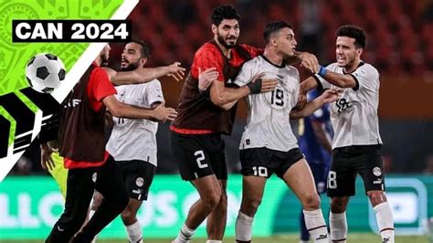 CAN 2024 LÉgypte miraculée se qualifie en huitièmes le Ghana très