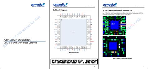 ASMedia ASM1352R Datasheet Rev 0 3 ASM1352R Data Sheet R0 30 FAE Pdf