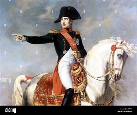 Napoleon on horse 250 Stock Photo - Alamy