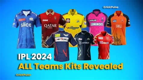 IPL 2025 Jerseys Kits All Teams IPL Jersey 2025 Sponsors CrickPulse