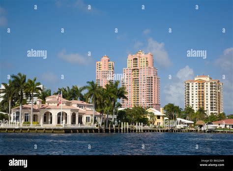 Luxury Waterfront Homes On The Atlantic Intracoastal Waterway In Fort