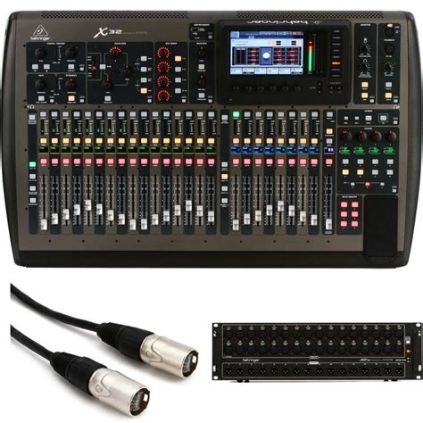 Behringer X32 Digital Mixer With S32io Stage Box Bundle Behringer X32