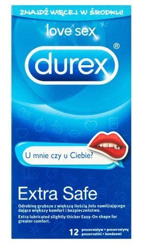 Prezerwatywy Durex Extra Safe Emoji X 12 Sztuk Cena Opinie Dawkowanie Skład I Apteka Pl