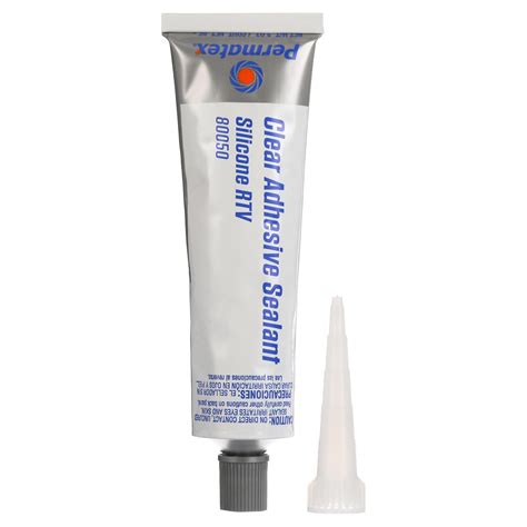 Permatex Clear Rtv Silicone Adhesive Sealant 75151