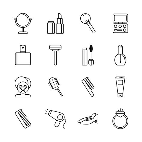 Beauty Vector Icons Part