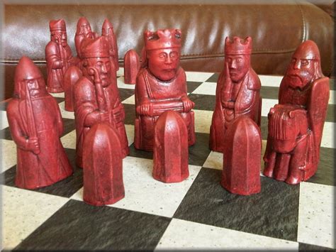 Authentic British Museum Replica Isle Of Lewis Chess Set Plus Two Extra