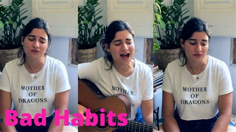 Bad Habits Ed Sheeran cover by Berta Clapés YouTube