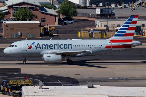 American Airlines Airbus A N Aw Registration Flickr