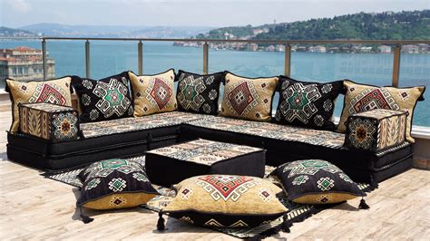 Buy Floor Sofa Seating Set L Shape Corner Arabic Sofa Set Oriental