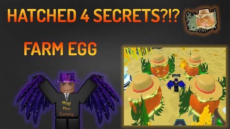 I Hatched Secrets Roblox Tapping Legends X Youtube