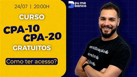 Curso Cpa E Cpa Gratuitos Como Ter Acesso Eu Me Banco Youtube